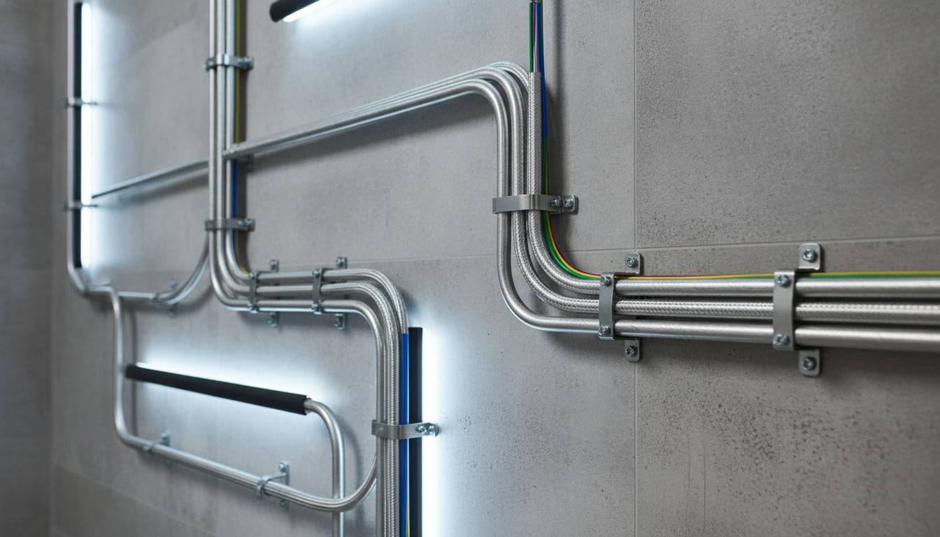 Copper repipe manifold and supply lines installed by USA Plumbing and Trenchless
